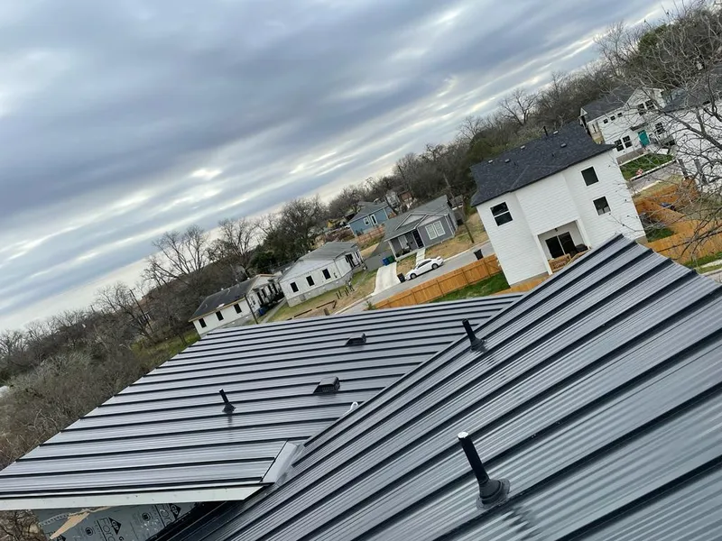 Standing seam metal roof panels with vents for Skylight Repair in Winter Park